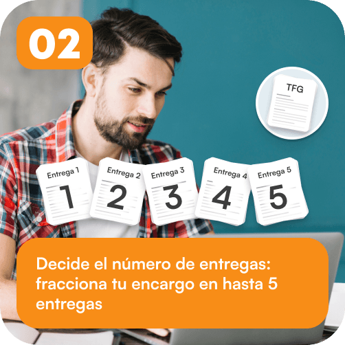 Decide el número de entregas